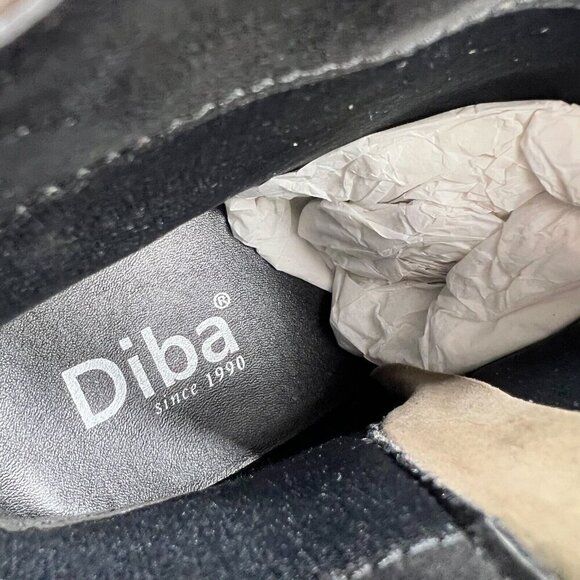 Diba Women's Taupe Brown Sequoia Suede Leather Block Heel Booties Size 8.5 - Picture 13 of 13